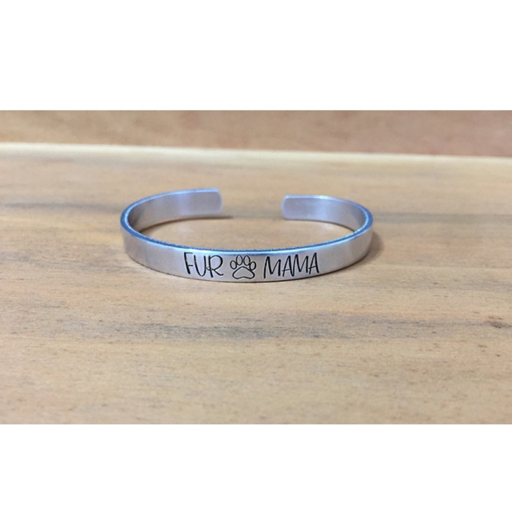 “Fur Mama” Cuff Bracelet